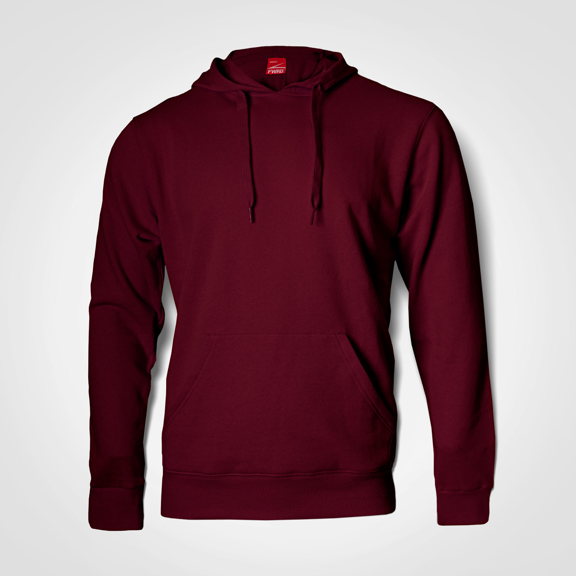 Base-Hoodie-Burgundy