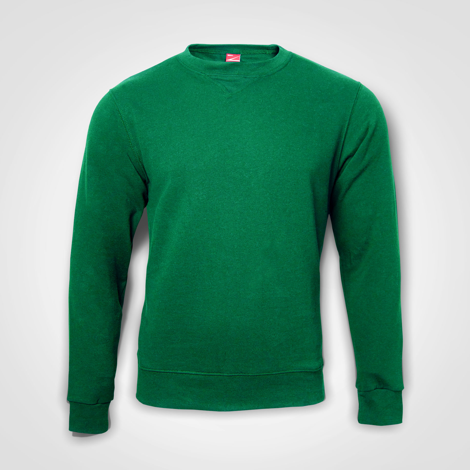 Basic-crewneck-Sweater-Emerald
